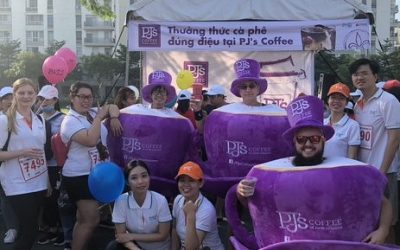 Saving lives one run at the time, with TRG and PJ’s Coffee at BBGV Fun Run.